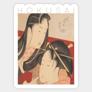 Hokusai - Squeaking A Ground Cherry Sticker